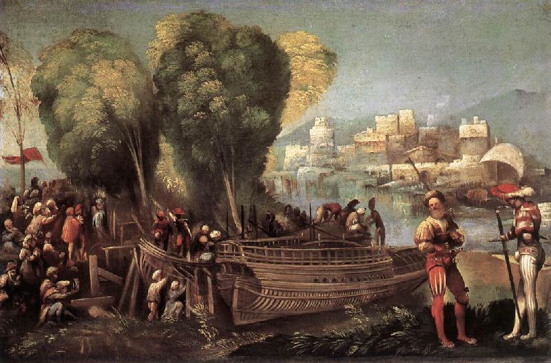 DOSSI, Dosso Aeneas and Achates on the Libyan Coast df China oil painting art